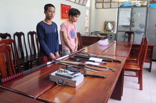Phá thành công chuyên án ma túy, thu nhiều vũ khí nóng