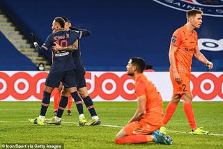 Neymar và Mbappe cùng tỏa sáng, PSG giữ vững ngôi đầu bảng Ligue 1