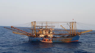 Một ngư dân Quảng Nam bị tai nạn khi hành nghề trên biển