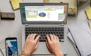 Microsoft Office đã có mặt trên các dòng máy Chromebook
