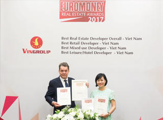 Vingroup là ‘Nhà phát triển bất động sản tốt nhất Việt Nam 2017’