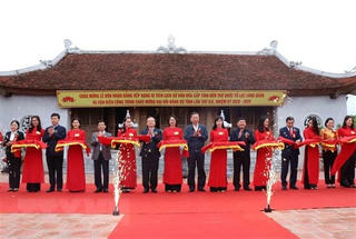 Đền Quốc tổ Lạc Long Quân được xếp hạng di tích