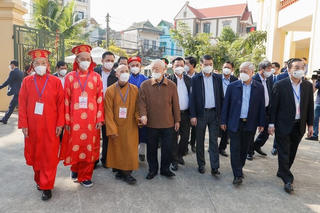 Ấm áp Ngày hội Đại đoàn kết tại các địa phương