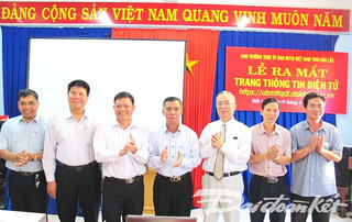 Ra mắt Trang thông tin điện tử của MTTQ tỉnh Đắk Lắk