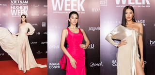 Màn đọ sắc 'hút mắt' của dàn Hoa hậu trên thảm đỏ
