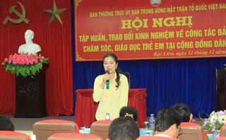 Mặt trận tích cực tham gia bảo vệ, chăm sóc trẻ em