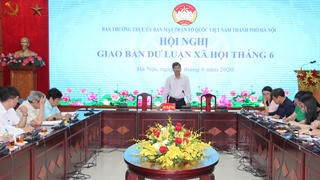 Lấy ý kiến Dự thảo Văn kiện Đại hội XVII Đảng bộ thành phố Hà Nội