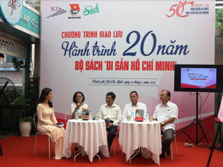 Giao lưu hành trình 20 năm bộ sách về Di sản Hồ Chí Minh