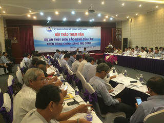 Tham vấn về dự án thủy điện Pắc Beng (Lào) trên dòng chính sông Me Kong