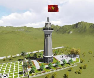 Xây dựng Cột cờ Lũng Pô
