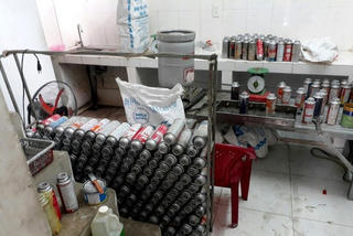 Bình Dương: Triệt phá cơ sở sang chiết gas trái phép
