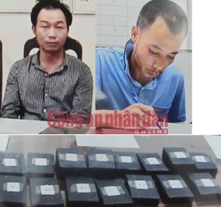 Bắt vụ vận chuyển 18 bánh heroin