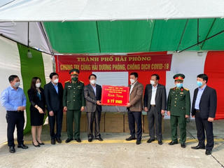 Hải Phòng: Thêm 15 tỷ hỗ trợ các tỉnh, thành phòng, chống dịch Covid-19