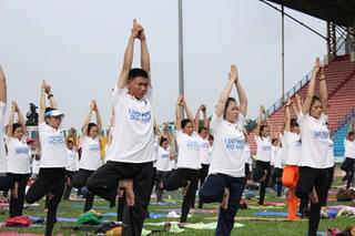 Ngày Quốc tế Yoga lần 2 tại TP HCM