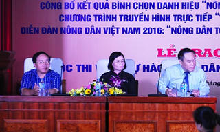 Tôn vinh 63 nông dân Việt Nam xuất sắc năm 2016