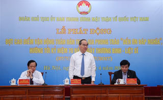 BẢN TIN MẶT TRẬN: Ba tháng cao điểm vận động toàn dân tham gia ‘Đền ơn đáp nghĩa’