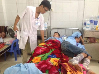 Đông Sơn, Thanh Hóa: Hỏa hoạn khi đốt lửa trại, 75 người bị bỏng nhập viện