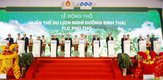 FLC khởi công quần thể nghỉ dưỡng sinh thái 5 sao tại Phú Thọ