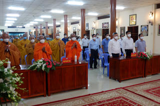 Cần Thơ: Thỉnh chuông, dâng hương tưởng niệm những người đã mất vì Covid-19