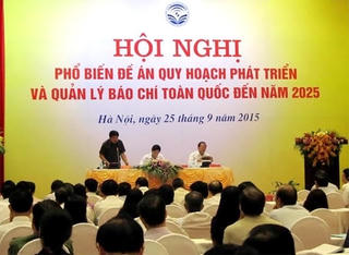 Phổ biến Đề án Quy hoạch phát triển và quản lý báo chí toàn quốc