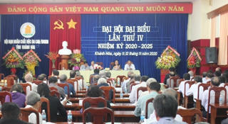 Khánh Hòa: Đại hội Hội Nạn nhân chất độc da cam/dioxin lần thứ IV