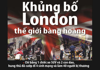 [ẢNH]: Khủng bố London - thế giới bàng hoàng