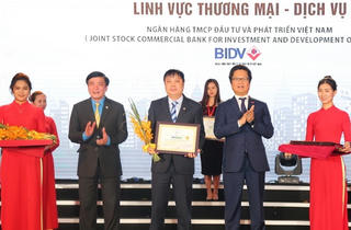 BIDV - Top 10 Doanh nghiệp bền vững 2018