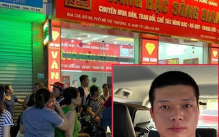 Hà Nội: Khởi tố kẻ cướp tiệm vàng