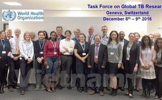Việt Nam lần đầu tham gia nhóm nghiên cứu bệnh lao toàn cầu