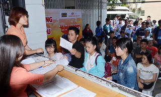 TP. Hồ Chí Minh: Thí sinh tự do nhận giấy báo dự thi