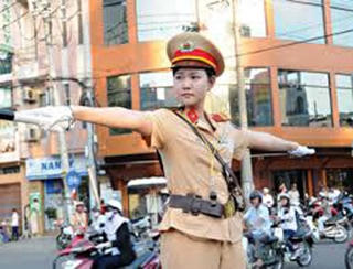 Thi viết về hình ảnh người chiến sĩ Cảnh sát giao thông
