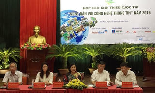 Cuộc thi đầu tiên về công nghệ thông tin cho nông dân