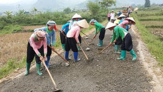 Huy động sức dân xây dựng nông thôn mới