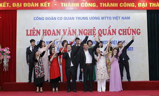 Báo Đại Đoàn Kết đạt giải Ba liên hoan văn nghệ quần chúng