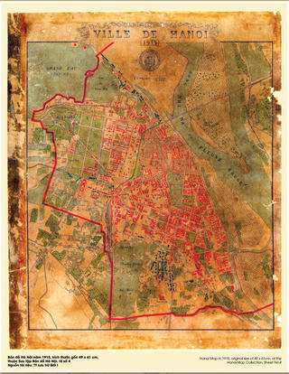 Dấu ấn địa giới hành chính Hà Nội qua tài liệu lưu trữ
