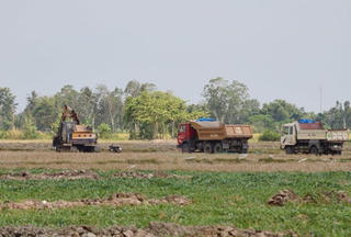 Đất mặt ruộng bị bán