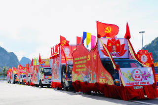 Quảng Ninh: Khai mạc hội thi tuyên truyền lưu động ngày 27/4