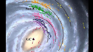 Công bố bản đồ mới về Dải Ngân hà
