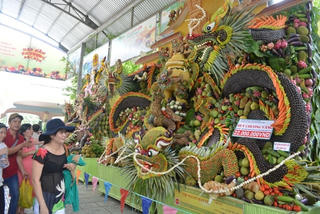Lễ hội trái cây Nam Bộ 2016 tiêu thụ 215 tấn trái cây