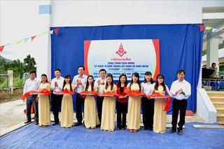 Khánh thành Trường dân tộc bán trú do Vinataba đầu tư xây dựng