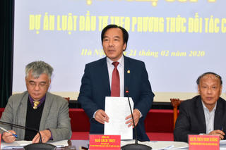 Mặt trận góp ý Dự án Luật Đầu tư theo phương thức đối tác công tư (PPP)