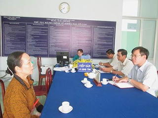 Trách nhiệm tiếp dân