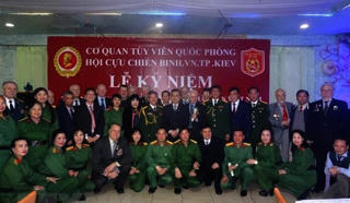 Kỷ niệm 74 năm Ngày thành lập Quân đội Nhân dân Việt Nam tại Ukraine