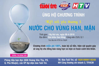 Kết nối yêu thương với đồng bào vùng hạn mặn