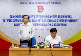 Tăng cường đoàn kết tập hợp thanh niên tín đồ tôn giáo