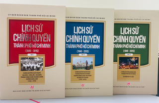 Phát hành bộ sách 'Lịch sử chính quyền Thành phố Hồ Chí Minh (1945 - 2015)'