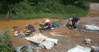 Phức tạp vàng tặc ở Bồng Miêu