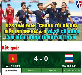 Dân mạng 'bùng nổ' sau chiến thắng tưng bừng của U23 Việt Nam trước Thái Lan