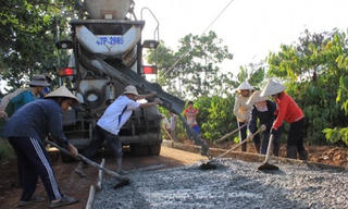 Trên 3,2 tỷ đồng xây dựng nông thôn mới tại Đắk Lắk