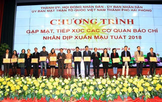 Hải Phòng luôn tạo điều kiện để các nhà báo tâm huyết tác nghiệp